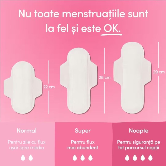 ENROUSH Absorbante Noapte 8 buc.