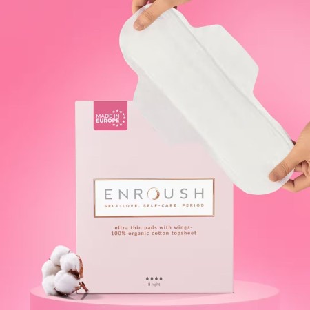 ENROUSH Absorbante Noapte 8 buc.