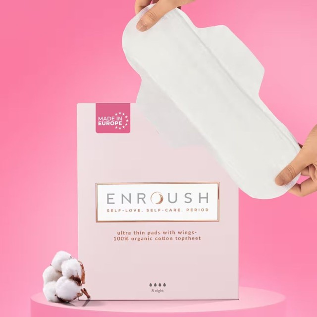 ENROUSH Absorbante Noapte 8 buc.