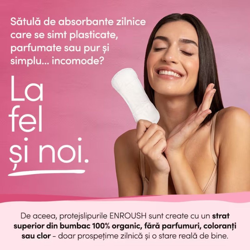 ENROUSH Absorbante Zilnice 24 buc