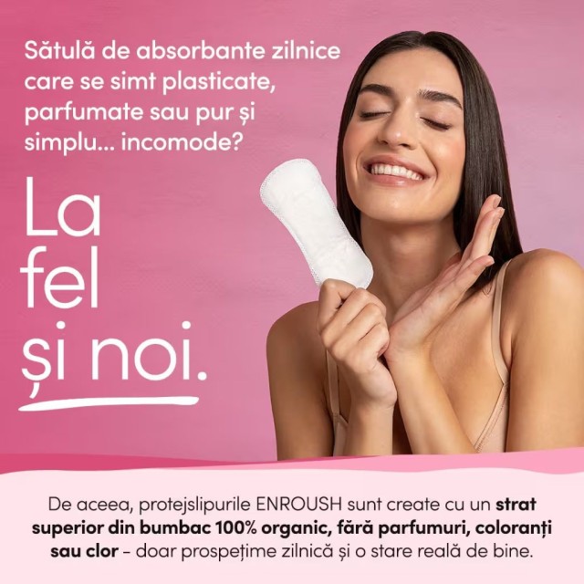 ENROUSH Absorbante Zilnice 24 buc