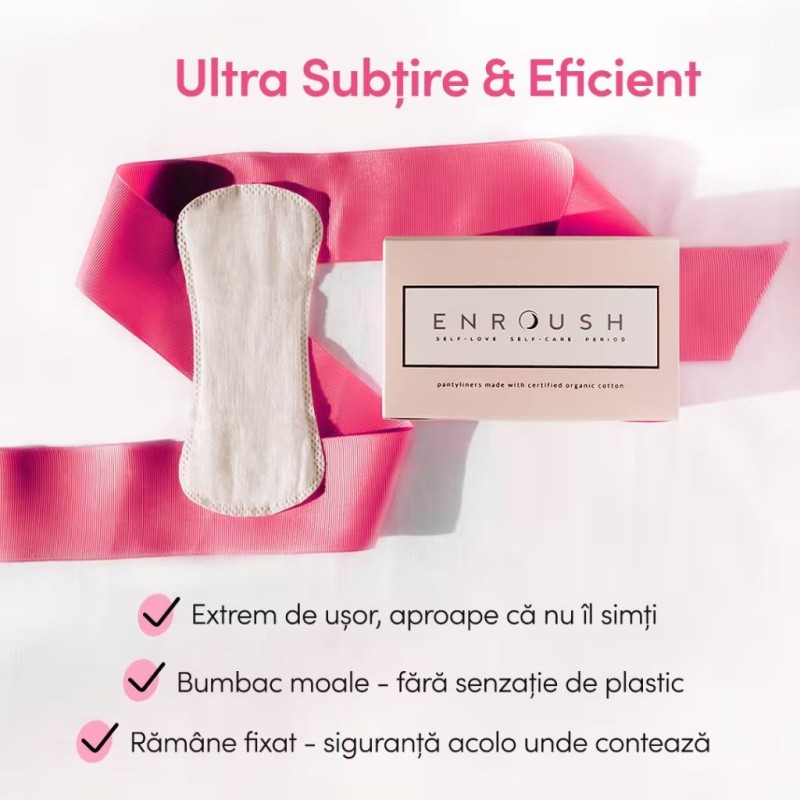 ENROUSH Absorbante Zilnice 24 buc